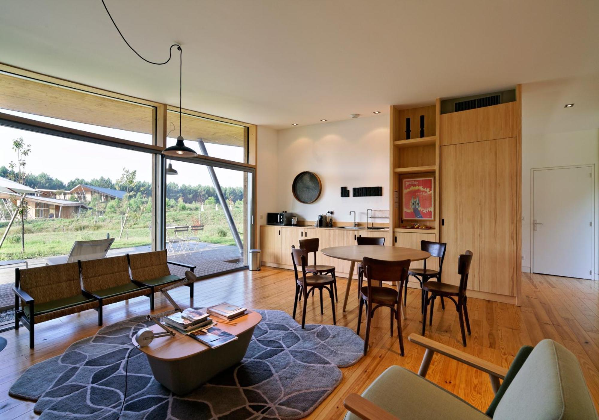 Les Echasses Golf & Surf Eco Lodge Saubion エクステリア 写真