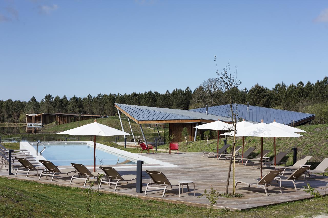 Les Echasses Golf & Surf Eco Lodge Saubion エクステリア 写真
