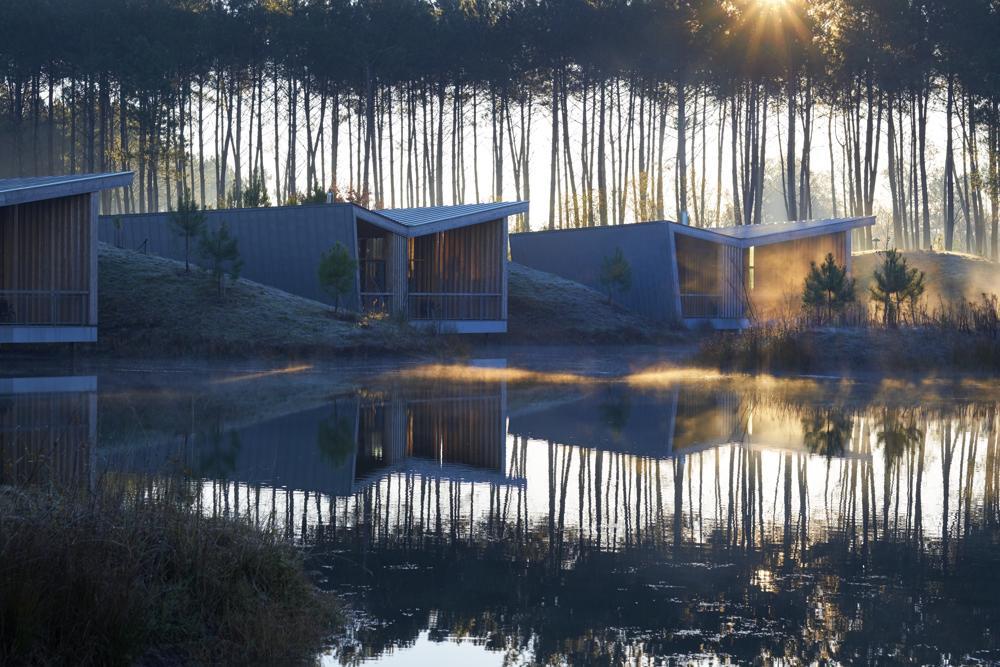 Les Echasses Golf & Surf Eco Lodge Saubion エクステリア 写真