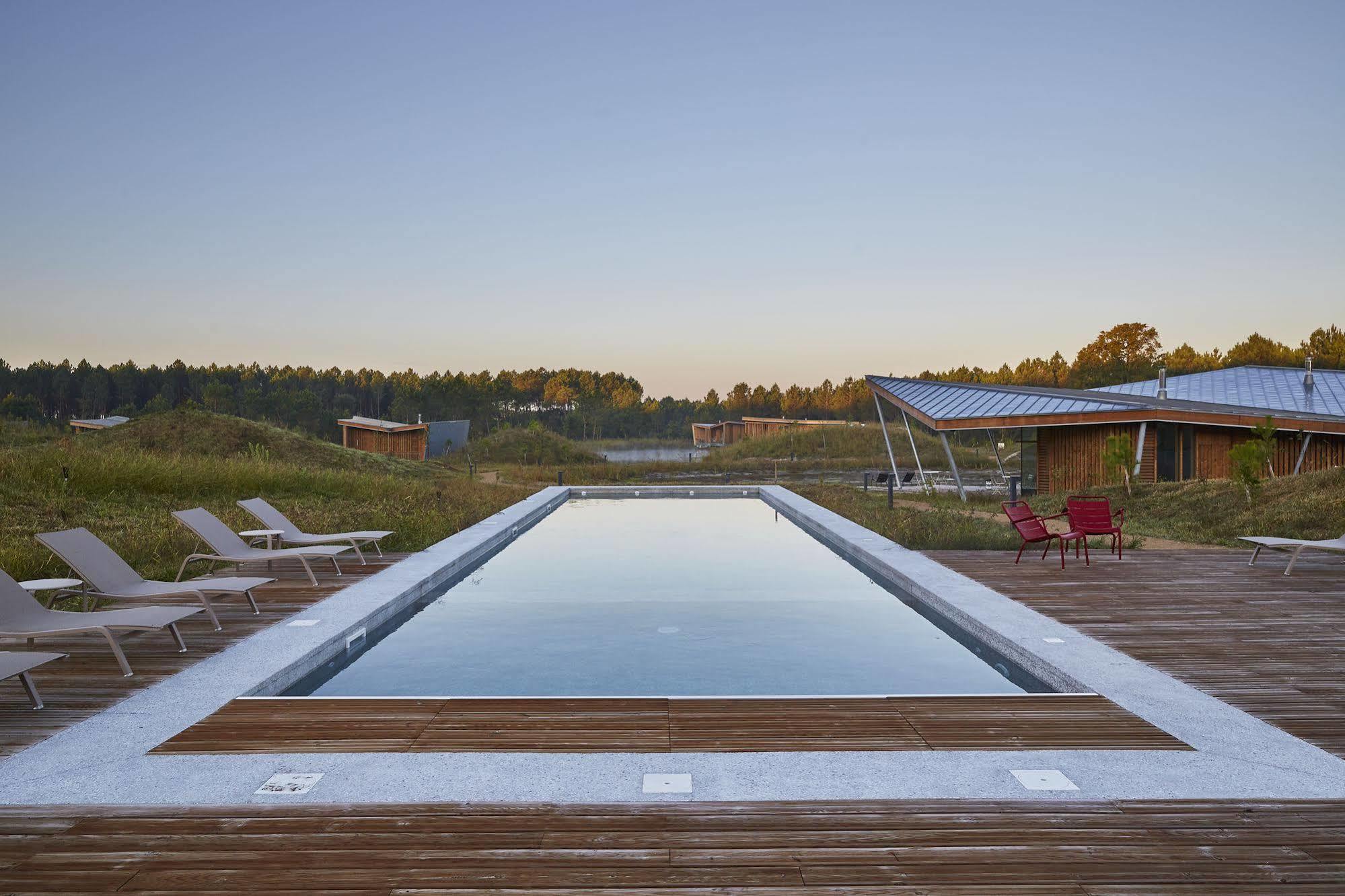 Les Echasses Golf & Surf Eco Lodge Saubion エクステリア 写真